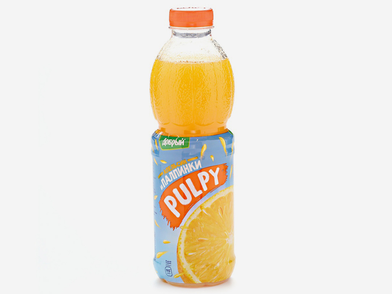 Pulpy Апельсин 0,9 л